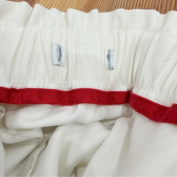 Tommy Hilfiger Women S White Paperbag Waist Drawstring Shorts Summer Casual - Picture 6 of 8